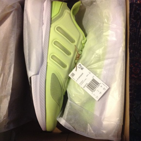Adidas Men's X_PLRPHASE Lime Green Sneakers - 11.5 - New in Box - Picture 8 of 12